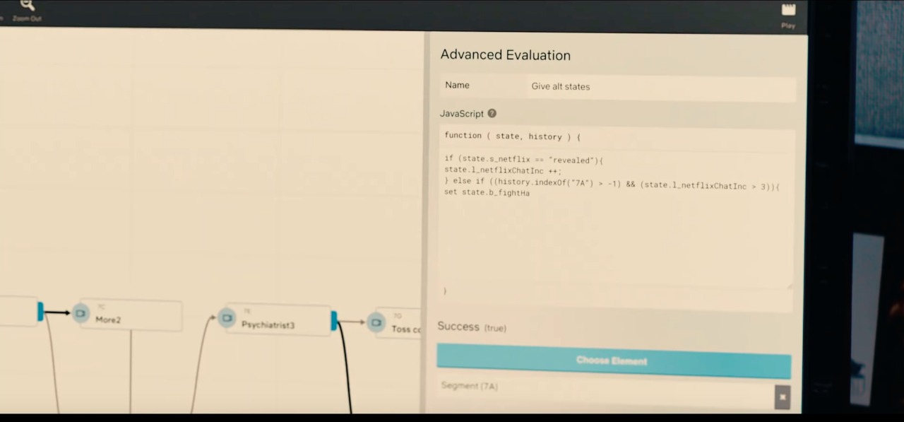 Bandersnatch in JavaScript